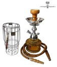Hooked On Hookah Light Brown Hookah