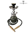 Hooked On Hookah Crystal Black Hookah