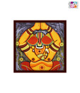 Ganesha Abstract by Suparna Banerjee (12 x 12 inches)