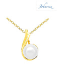 Johareez Divine Gold Plated Pearl Pendant