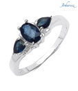 Johareez Elegant Blue Sapphire Ring