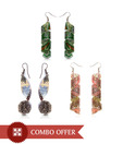 Molcha Intricately Crafted Earrings Combo