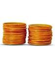 Aadya Pretty Set Of Golden Lac Bangles