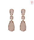 Diva Stylish Rhinestone Drop Dangle Earrings