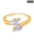 Rivaaz Ravishing Gold CZ Ring