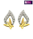 Surat Diamond 0.20cts Diamond Earring