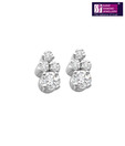 Surat Diamond Ravishing Round Shaped Diamond Earrings
