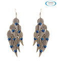 Vendee Silver Leafs Earrings