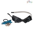 Jokdz Beautiful Black & Blue Hair Accessories Combo