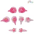Jokdz Cute Pink Hair Clips Combo