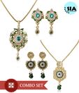 Sia Opulent Rasrawa Pendant Set Combo