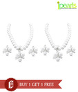 Jpearls Glistening Pearl Pendant Set With Freebie