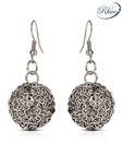Rhea Jewellery Wire ball Drop Earrings