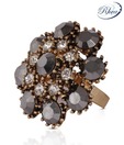 Rhea Jewellery Floret Crystal Shimmer Ring