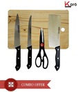 Kitchen pro 5 pcs Chopping Board Set