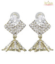 Kriaa Pretty White Earrings