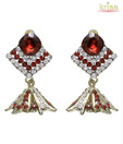 Kriaa Pretty Red Earrings
