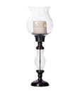 Live n Style Classy Glass & Aluminium Candle Holder