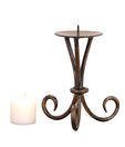 Live n Style Brass Antique Style Iron Candle Holder