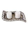 Live n Style Leaf Design Candle Holder