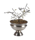 Live n Style Artistic Planter With Metal Tree