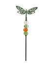 Live n Style Charming Iron & Stone Garden Stick