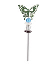 Live n Style Cute Iron & Stone Garden Stick