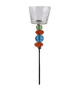 Live n Style Pleasant Iron & Stone Garden Stick