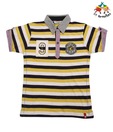 Lil Tomatoes Yellow-Purple Stripes T-Shirt