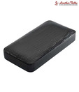 Leather Talks Black Pocket Changer