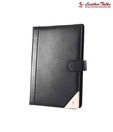 Leather Talks Black Writing Pad