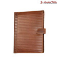 Leather Talks Tan Flap Closure Writing Pad