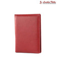 Leather Talks Classy Red Conference Folder