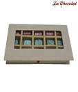 La Chocolates Textured White Box - 15 Pcs