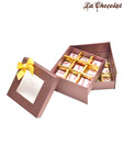La Chocolates Yellow Bow Box - 18 Pcs