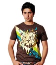 Tiktauli de corps Brown Tiger T-Shirt