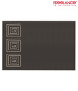 Freelance Classy Black Manhattan Table Mat-Set Of Six