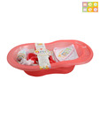 Mee Mee Baby Bath Tub Set-Pink