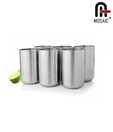 Mosaic Stainless Steel Tumbler - Round - Set Of 6