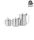 Mosaic Stainless Steel Tea Set 4 Pcs Set- Conical