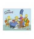 The Simpsons (Breakfast) (15.7 x 19.6 Inches)