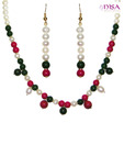 Nisa Pearls Lavish Necklace Set