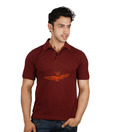 Lanos Burgundy Polo T-Shirt