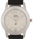 Nova Classy White Round Dial Watch