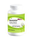 Zenith Nutritions Rersveratrol, Grapeseed Ext & Red Wine Extract - 240 Capsules