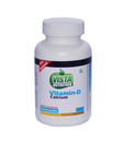 Vista Nutritions Vitamin-D & Calcium - 180 Capsules