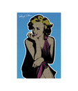 Marilyn Monroe (Popart) (24 x 36 Inches)