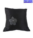 MeSleep Printed Black Cushion Cover