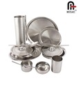 Mosaic 45 Pcs Stainless Steel Dinner Set