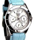 Casio Aqua Blue Strap Watch